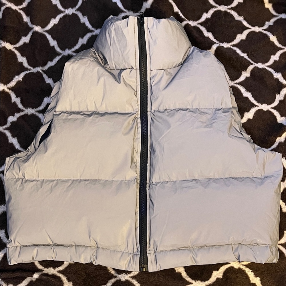 Reflector puffer jacket